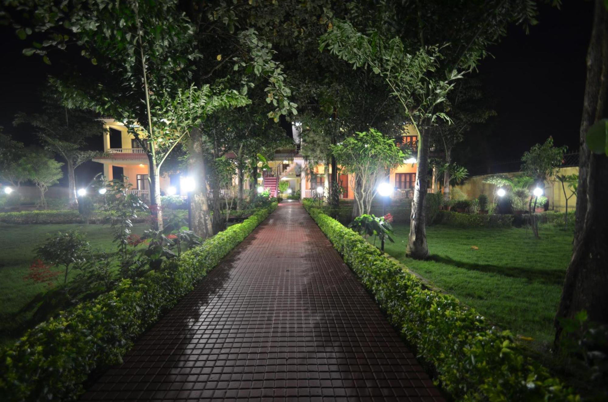 Hotel Rainforest Sauraha Esterno foto